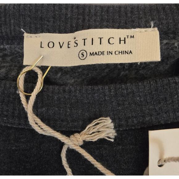 Lovestitch Good Waves Ombre Crew Neck Sweater - Picture 6 of 12